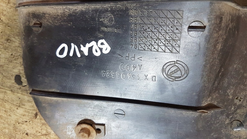 фото №9, Підкрилок zakole лівий задня fiat bravo 3d