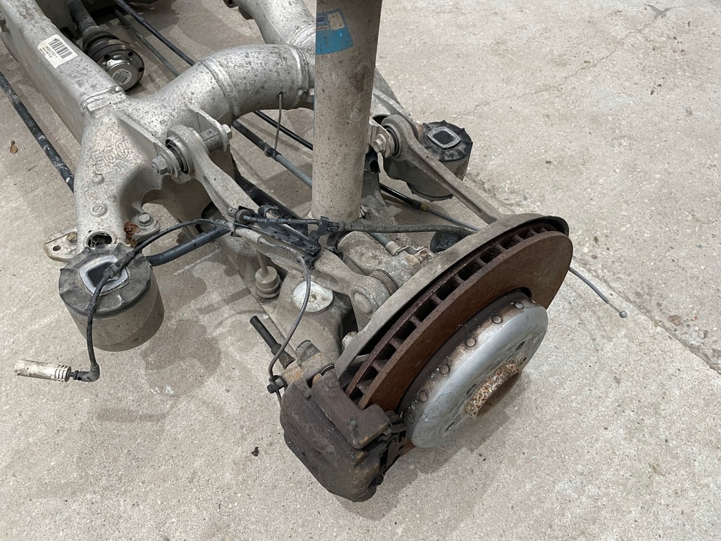 фото №6, Подвеска подрамник подрамник балка рычаги поворотный кулак задняя комплект bmw e60