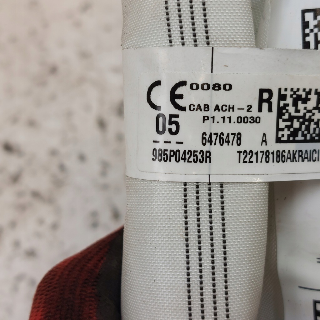 фото №9, Renault arkana шторка безопасности воздушная подушка безопасности правая 6476478a 985p04253r