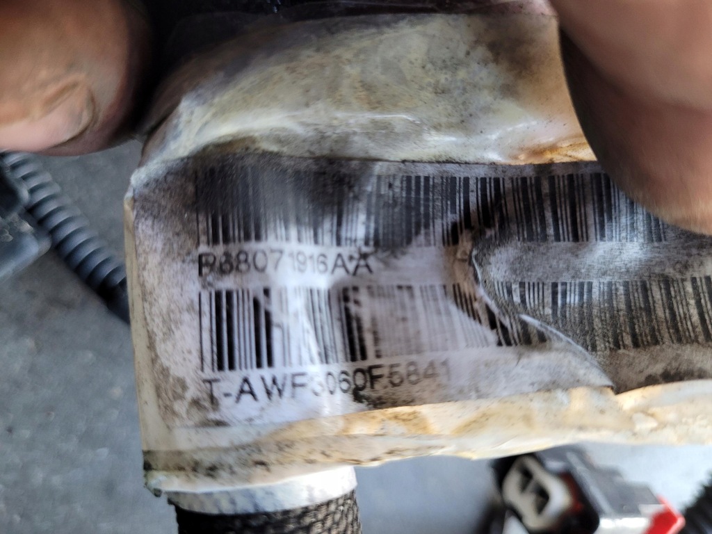 фото №6, Жгут шланг электропроводка поперечина передний dodge ram 4 iv 1500 5.7 v8 hemi