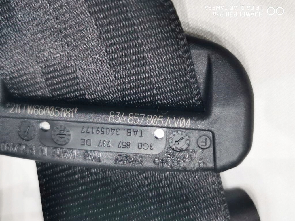 Audi q3 83a857706c - ремни безопасности комплект перед 1 задняя новый model Киев