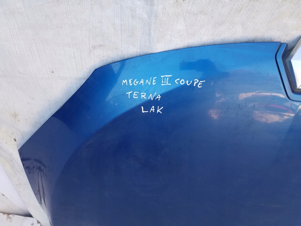 Капот крышка двигателя renault megane 3 kod terna Доставка