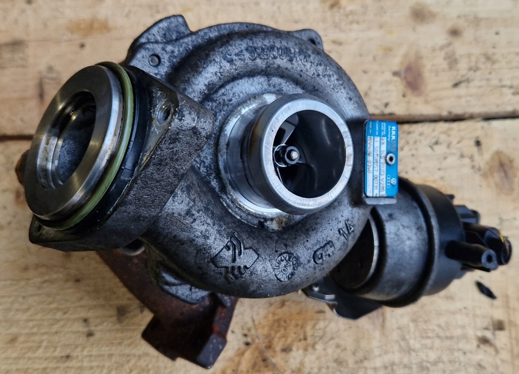 фото №11, Турбина турбонагнетатель audi a4 b8 2.0 cag 03l145702d kkk