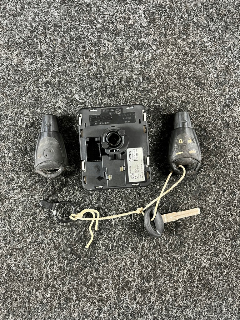 фото №5, Saab 9-3 93 замок запалювання 2x ключ 12786386