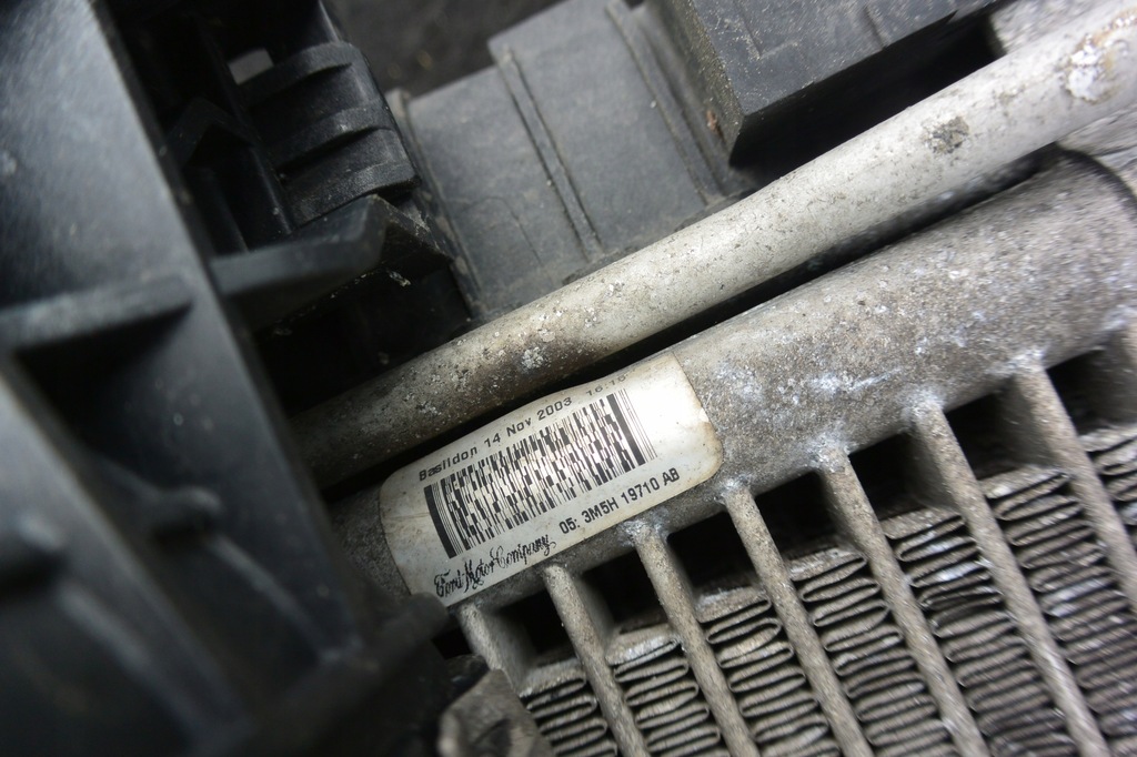 фото №10, Ford c-max 1.8 tdci радиатор вентилятор