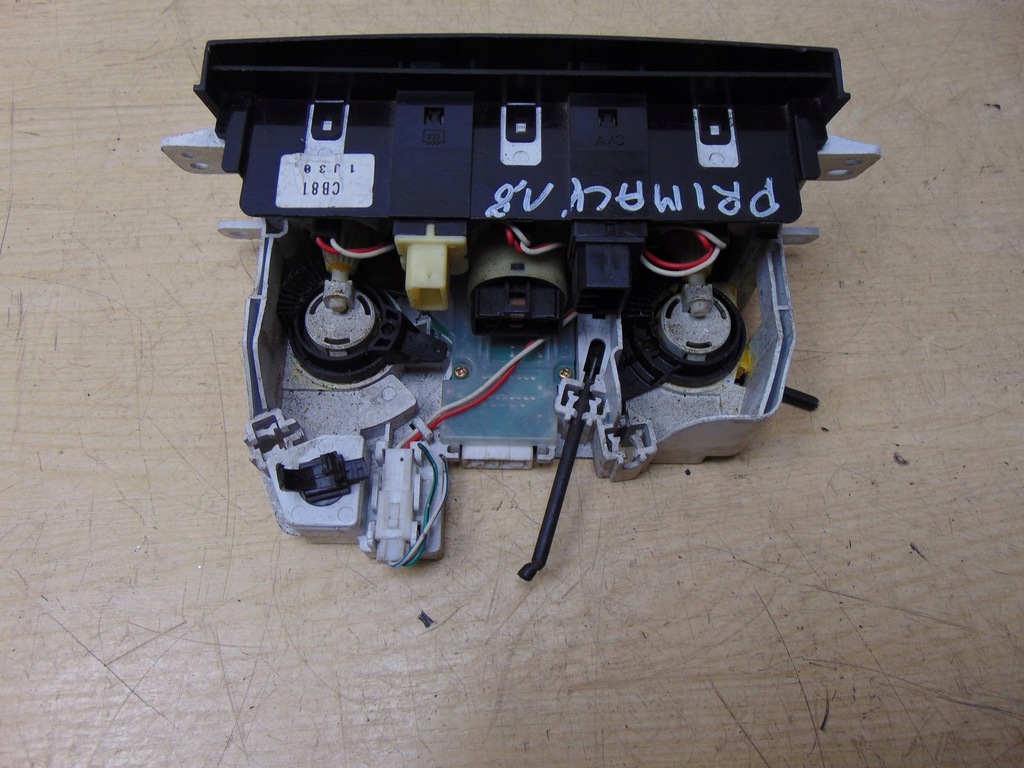 фото №5, Панель управление кондиционера mazda premacy