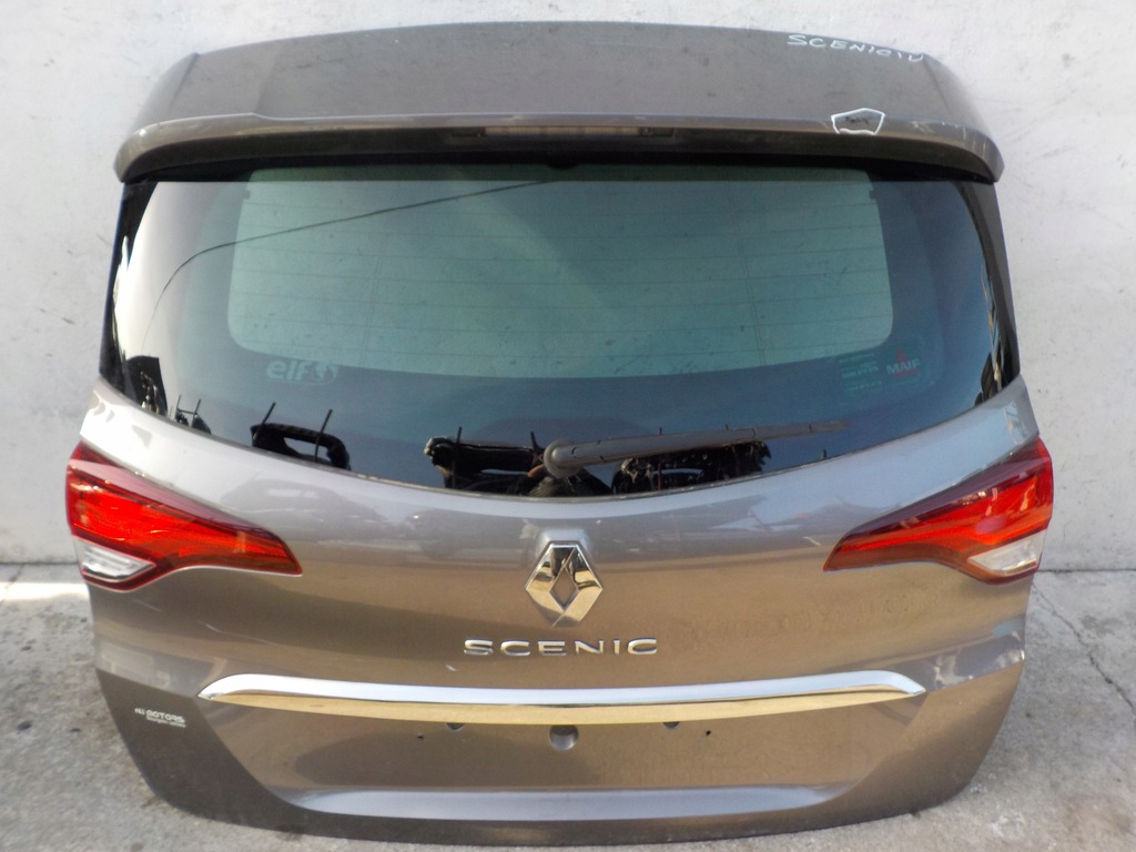 фото №6, Renault scenic iv 16- крышка багажника задняя задняя багажника