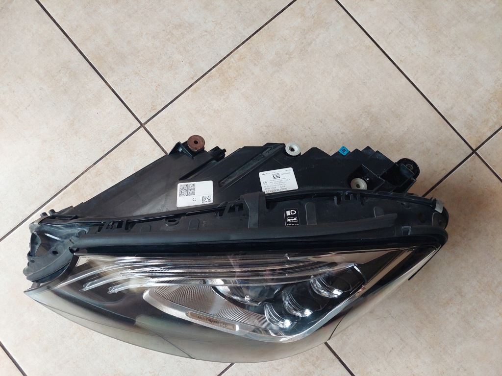 Фара ліва - full led - multibeam led - mercedes s klasa w222 - рестайлінг в Україні