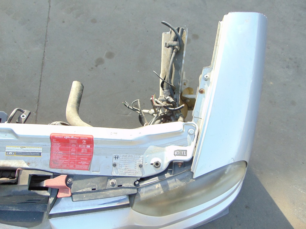 фото №10, Alfa romeo 156 1.8 ts бампер лампи перед радіатор kpl