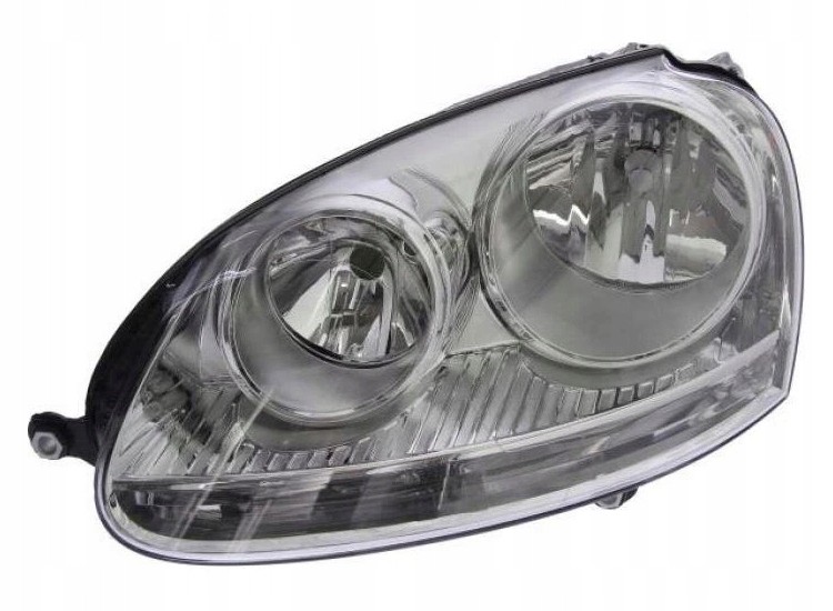 фото №1, Vw golf 5 v jetta 03-07reflektor левый новый хром