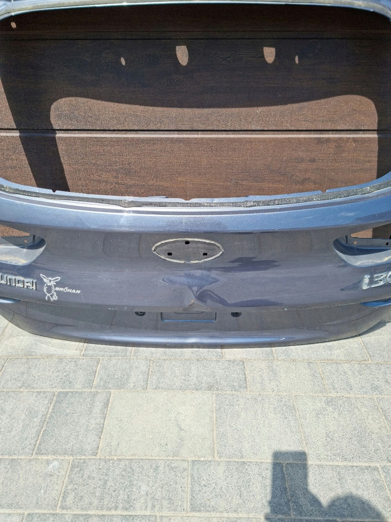 фото №4, Hyundai i30 iii kombi кришка багажника багажника