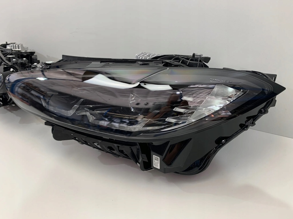 фото №6, Bmw 4 g22 g26 лампи перед адаптивний led чорні nowe