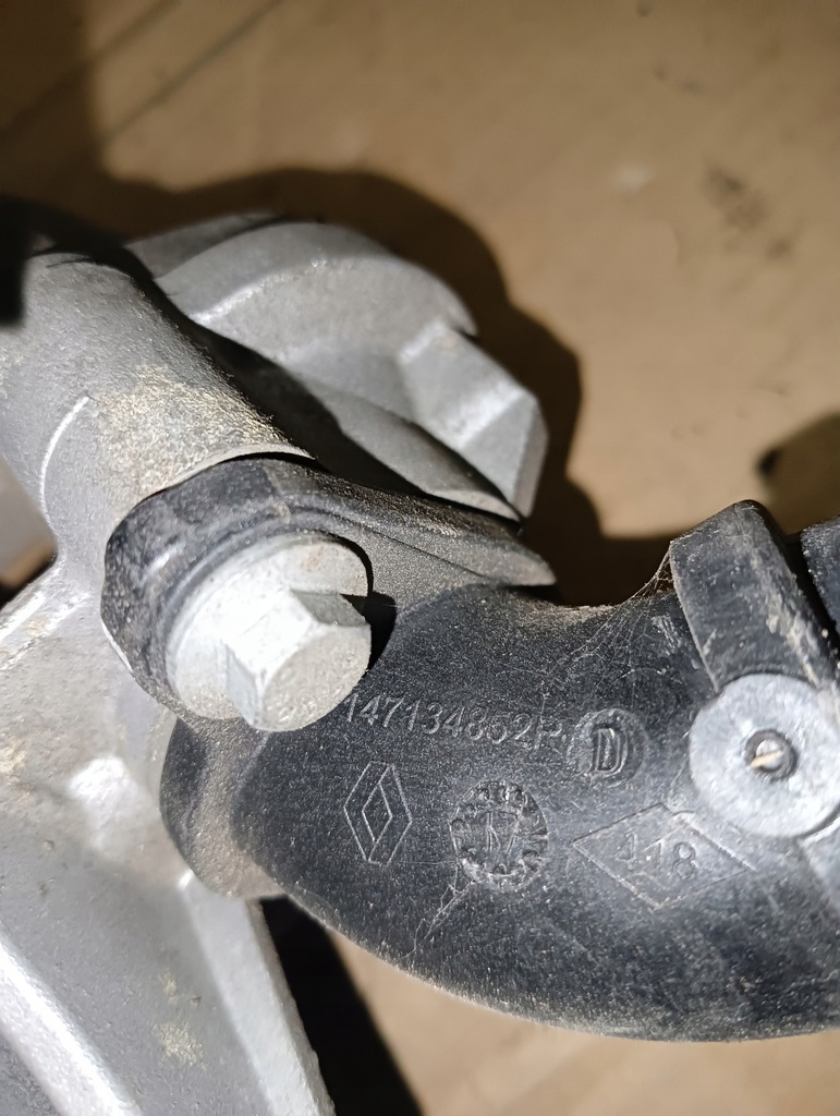 фото №7, Клапан радіатор вихлопних газів egr renault 1.6 dci i 147350678r 147102408r p1001668