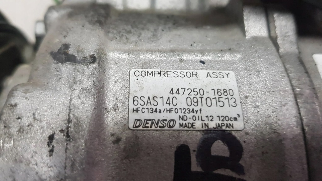 фото №5, Компрессор кондиционера 447250-1680 mercedes w176 w246 w117 1.5 cdi