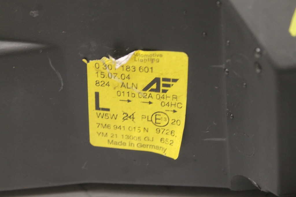 фото №5, Ford galaxy mk2 лампа ліва передня лівий перед