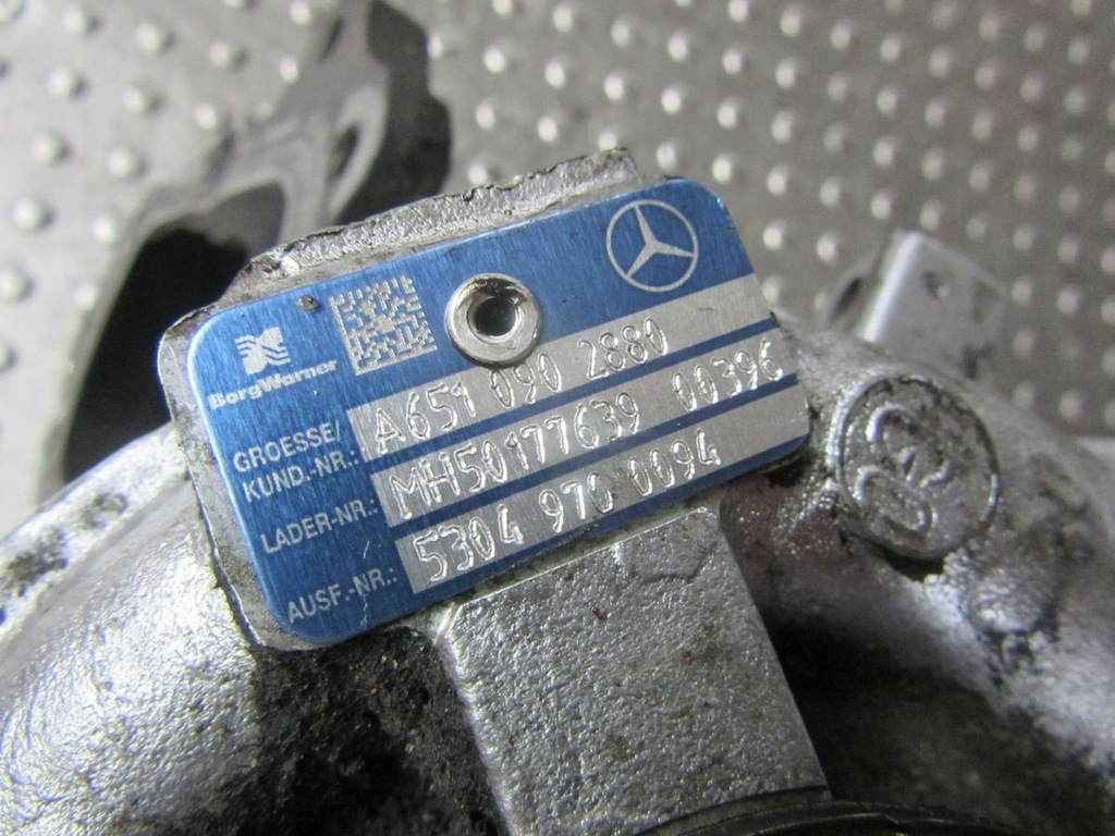 фото №13, Mercedes glk x204 2.2d 2010 турбіна турбонагнітач a6510904080 kpl