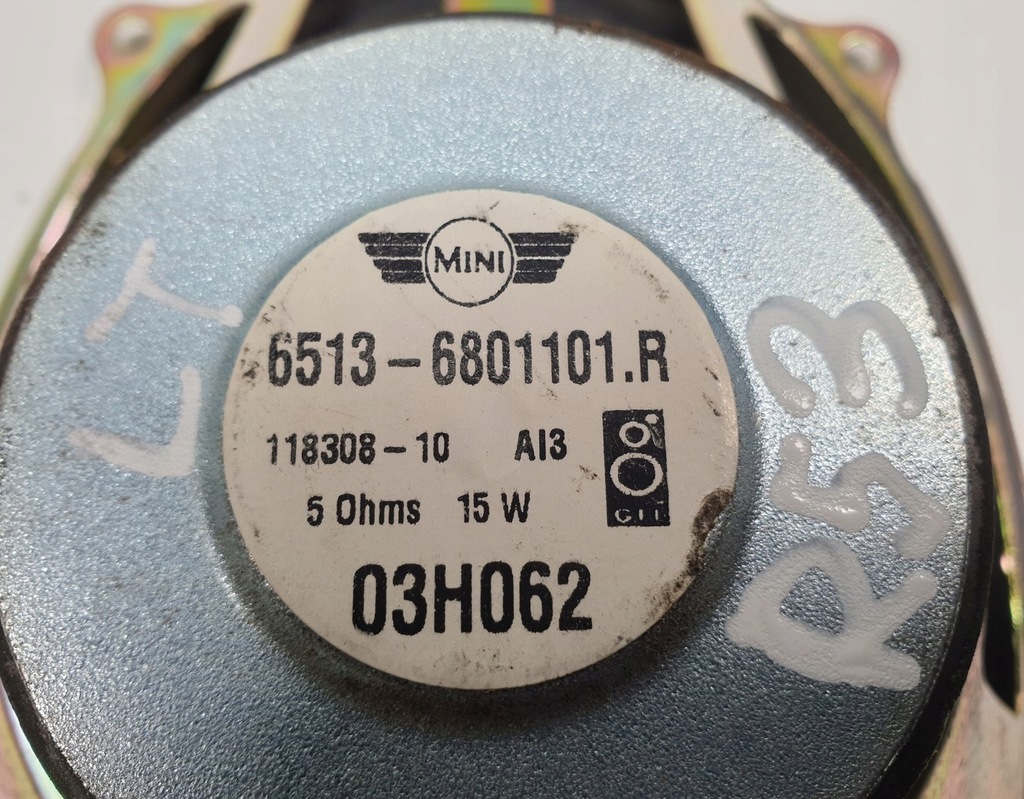 фото №3, Динамик задняя задний mini cooper s r53 r50 6801101