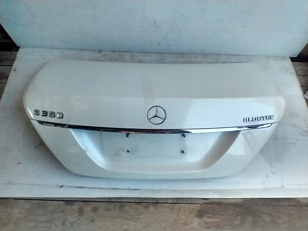 фото №1, Кришка багажника задня задня pdc mercedes s 350 w221 lift комплектна