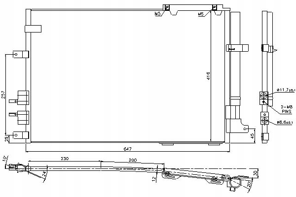 фото №1, Nissens 94914 конденсатор, кондиціонер