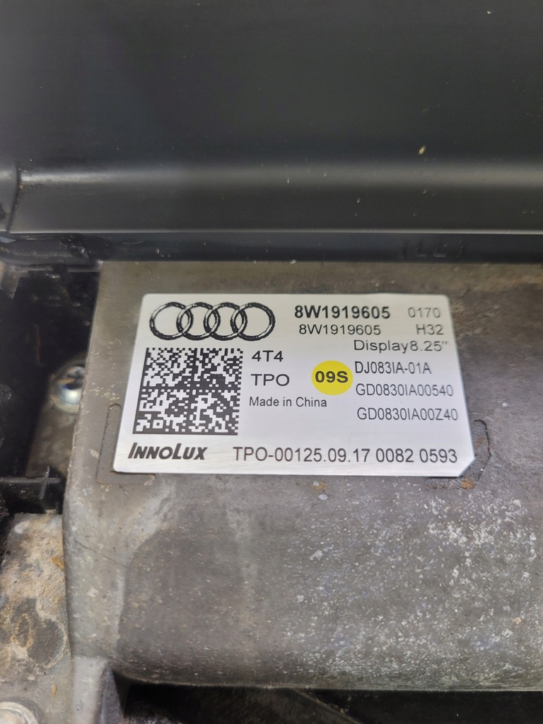 фото №6, Дисплей lcd mmi a4 b9 s5 a5 8w 8w1919605