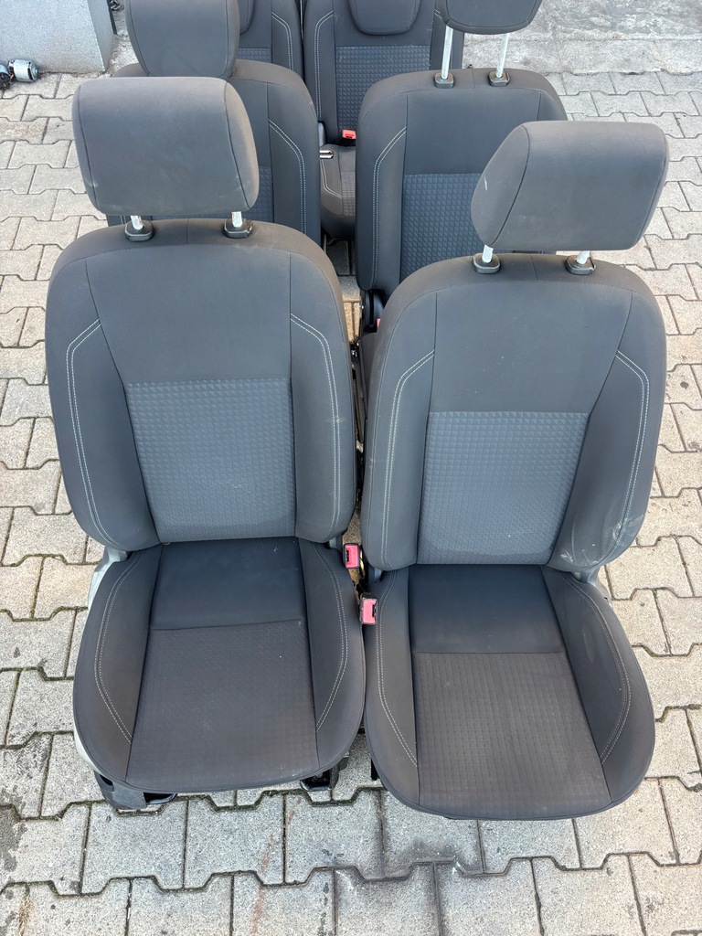 фото №1, Ford c-max mk2 grand сиденья 7 пассажирский van ремни