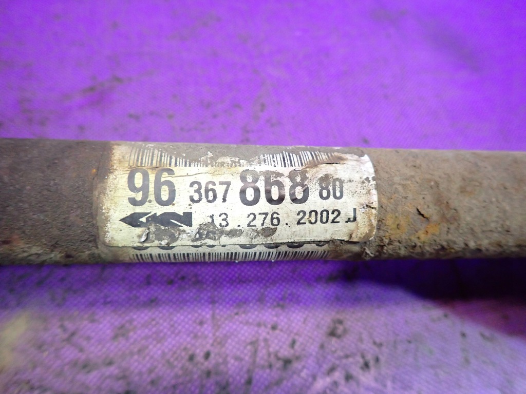 фото №5, Peugeot 307 1.4 привідний вал права роздільна 9636786880