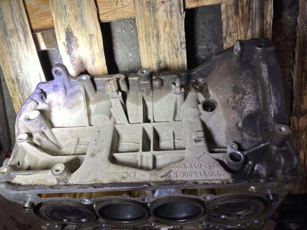 фото №5, Блок двигуна dół wał поршні renault dacia 1.3 tce h5h b480