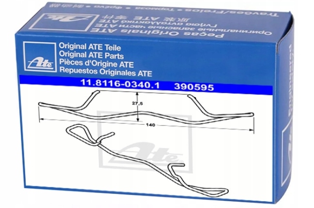 фото №1, Пружини супорт гальмівний do peugeot 308 508 polestar polestar renault