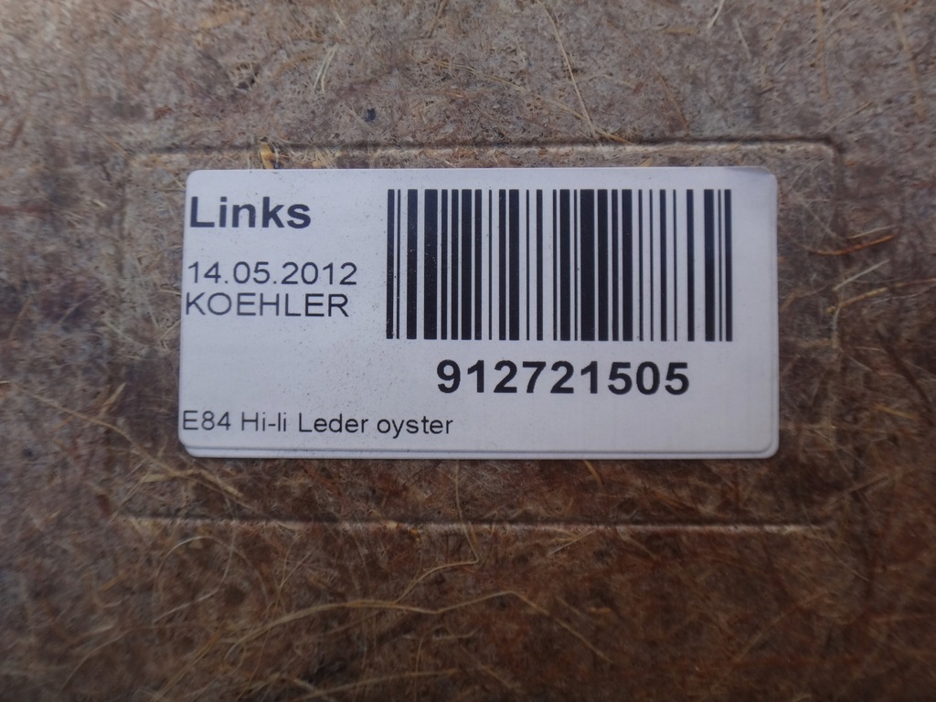 фото №5, Обшивка дверь левый задняя задний bmw x1 e84