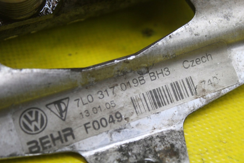 Купить Радиатор масла porsche cayenne 1 4.5 b 7l0317019b 7l0317021