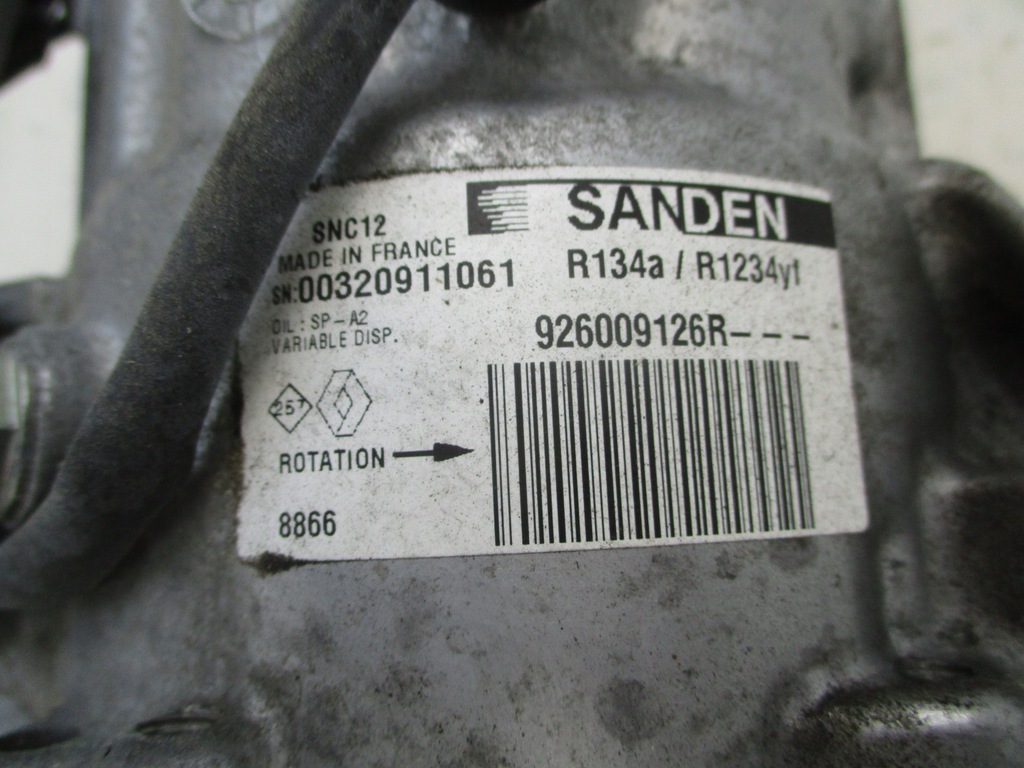 фото №5, Renault captur ii компрессор кондиционера 1.5 dci