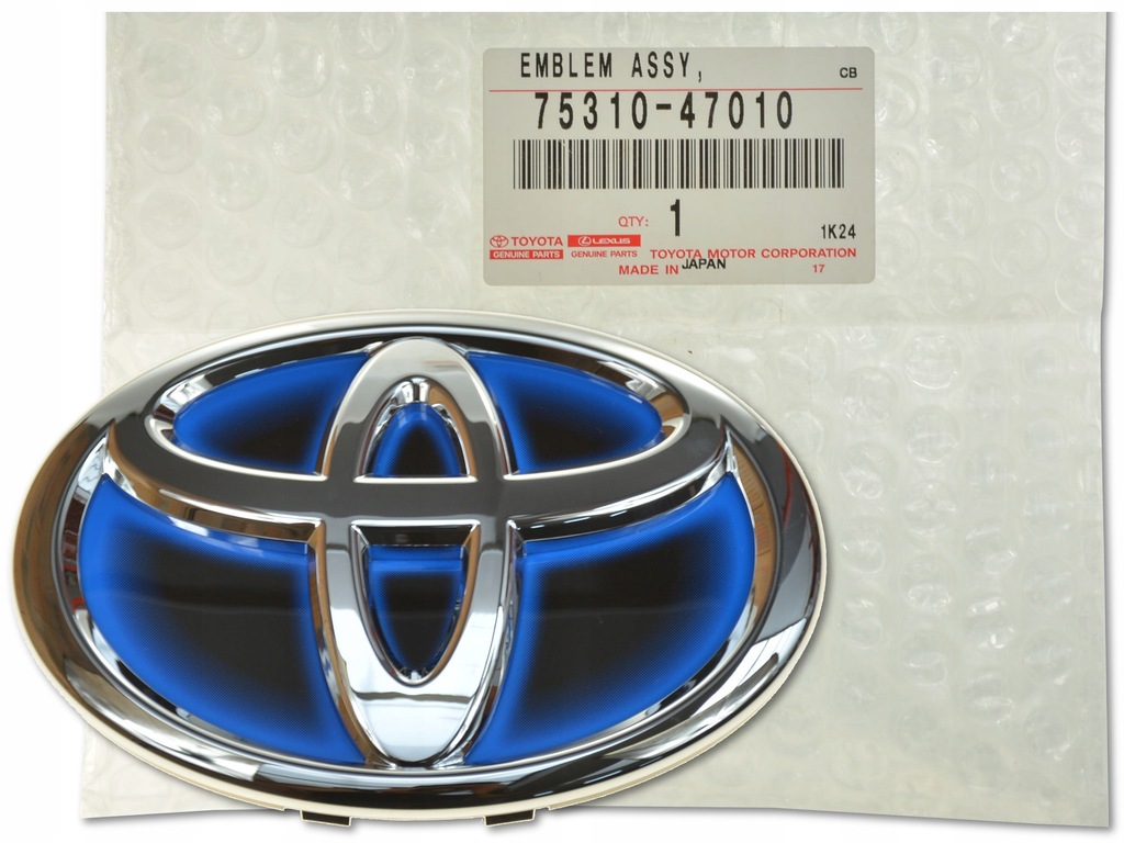 фото №1, Эмблема значок logo 75310-47010 оригинал toyota