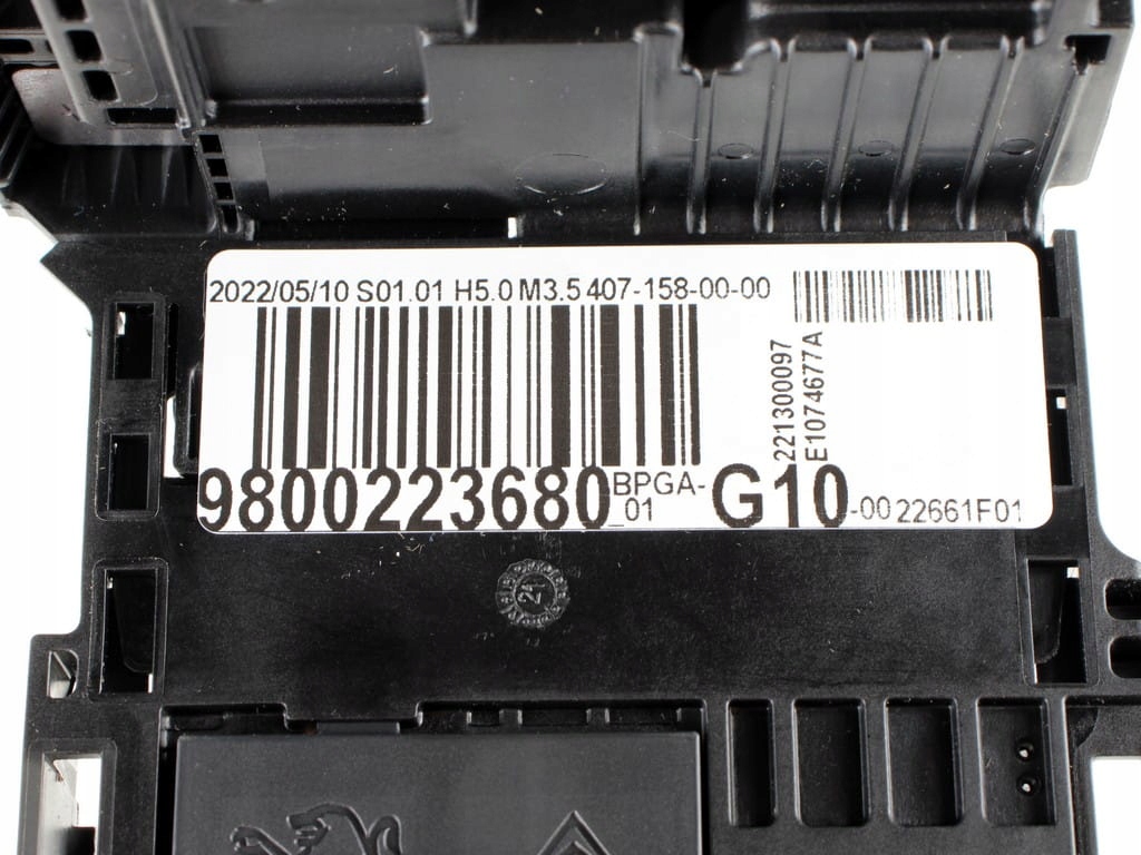 фото №7, Блок управления модуль аккумулятор peugeot citroen 9800223680 g10 новый оригинал оригинальный номер