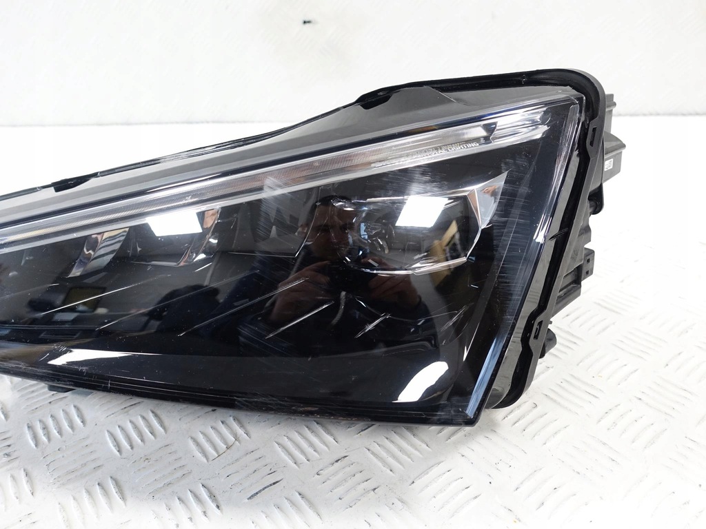 фото №3, Skoda scala 657 full led ліва eu перед лампа