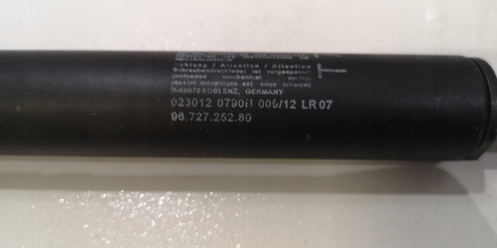 фото №5, Peugeot 308 cc амортизатори амортизатор кришки 9686202080