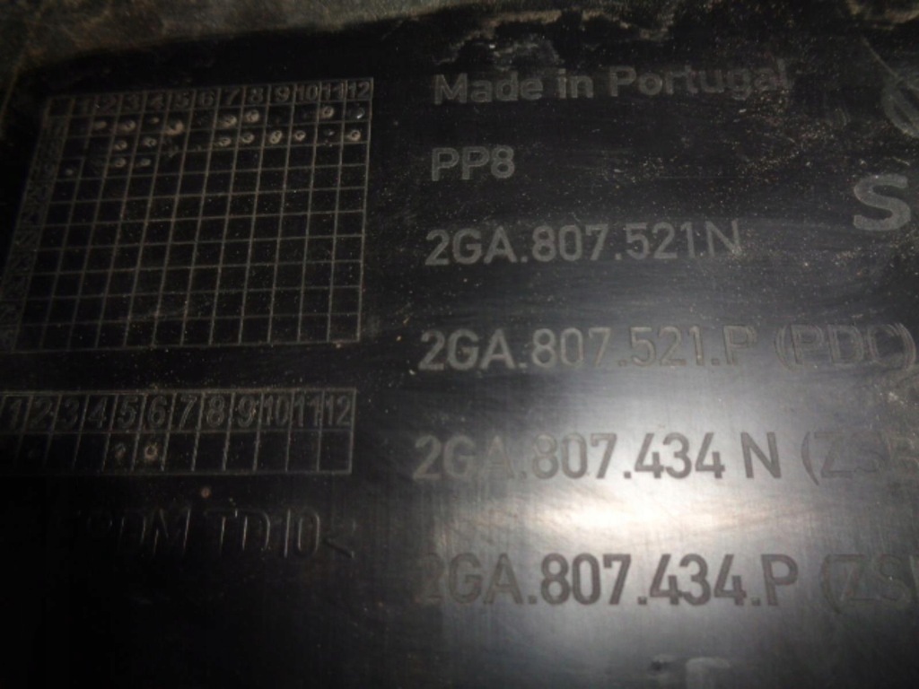 фото №14, Vw t-roc 2ga 17- бампер задняя задний oryg