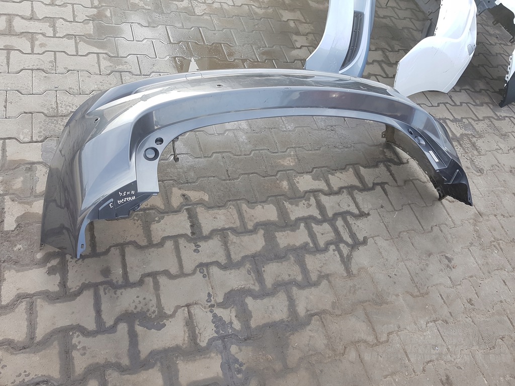 фото №9, Mazda 3 iii lift 16-19r bm hb бампер задняя задний nh54