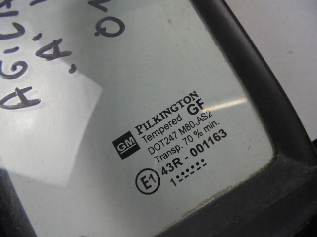 фото №3, Скло скло двері лівий перед opel agila a 01 r