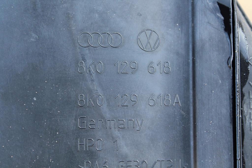 фото №8, Впуск повітрозабірник повітря audi a5 8t 8k0129618a