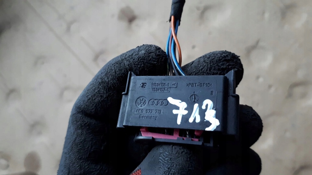 фото №6, S4 b8 a4 штекер колодка датчика радара a5 s5