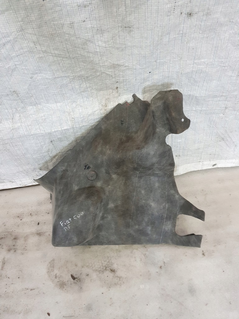 фото №5, Обшивка багажника задний правый fiat 500 07-