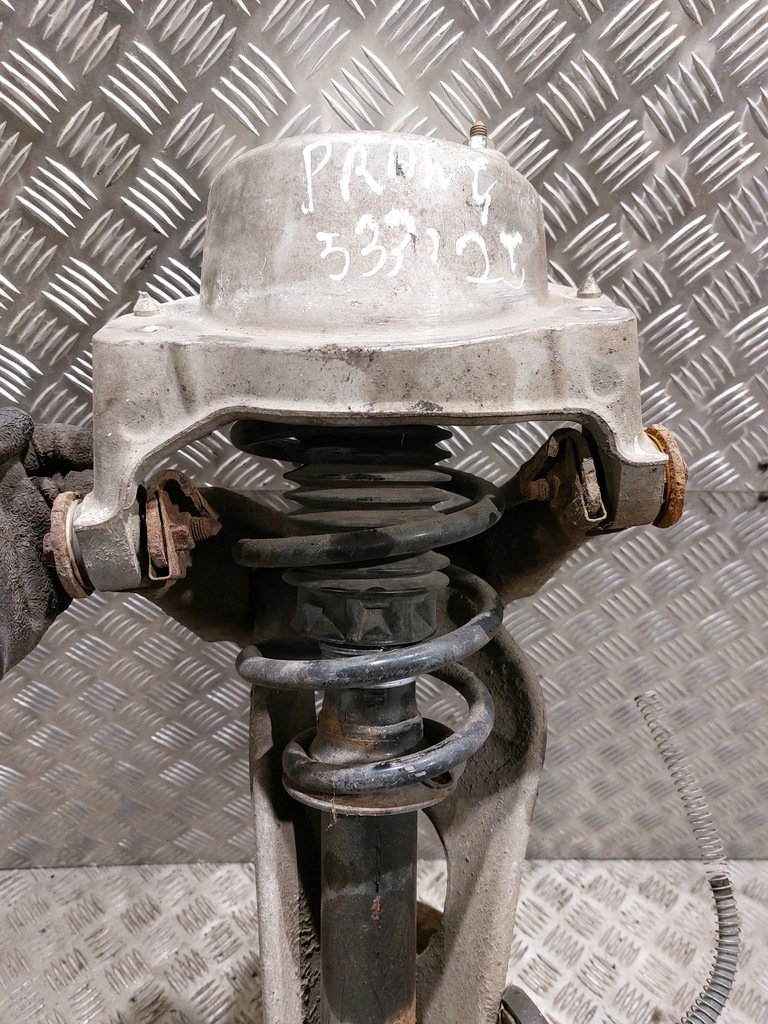 фото №8, Амортизационная стойка амортизатор поворотный кулак правый перед peugeot 407 2.0hdi