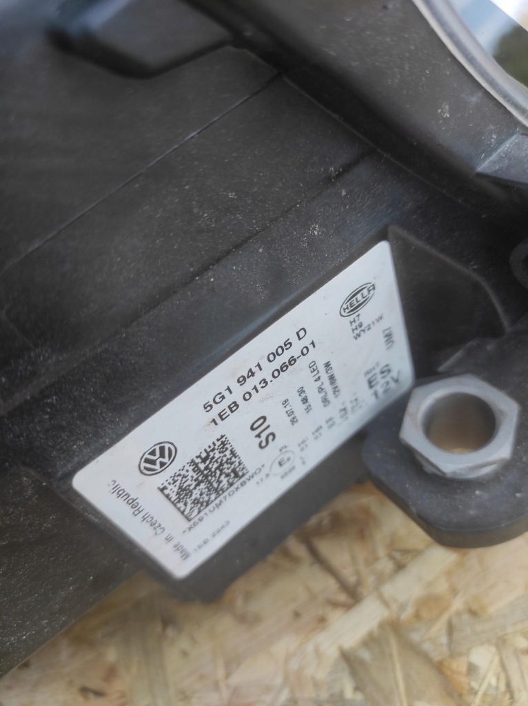 фото №10, Лампа ліва перед vw golf vii 7 5g