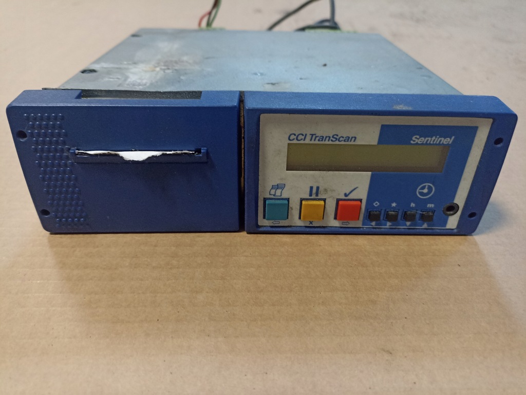 фото №1, Termograf drukarka регистротор transcan sentinel