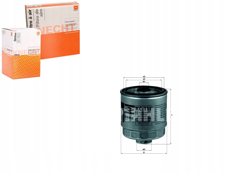 фото №1, Фильтр топлива hyundai accent ii getz matrix 1.5d 10