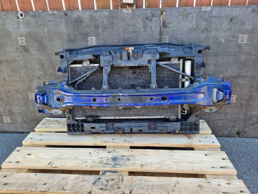 фото №1, Mazda 6 gh 08- 2.0 2,2 citd pas передний радиатор