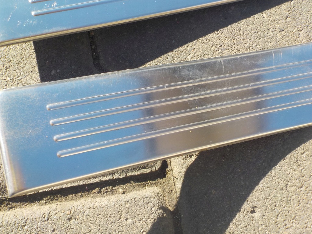 фото №11, Mercedes w212 накладка молдинг порог хром kpl eu