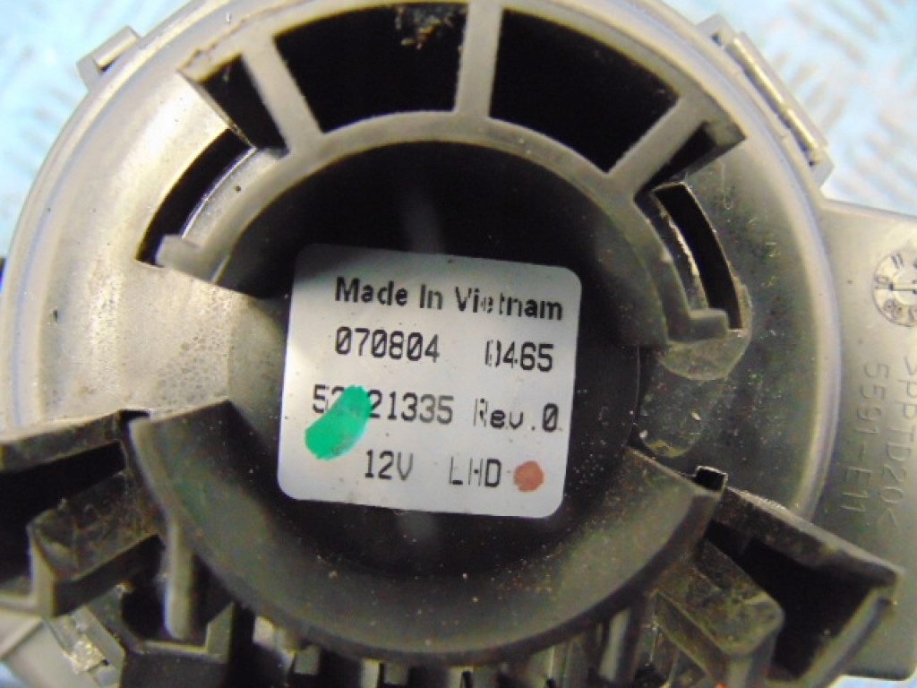 фото №4, Opel zafira b вентилятор воздуховоды 52421335