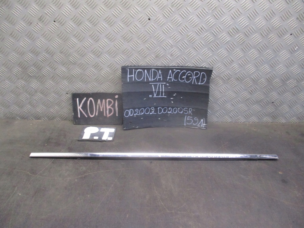 фото №2, Молдинг ущільнювач правий задня honda accord vii 02-05 r