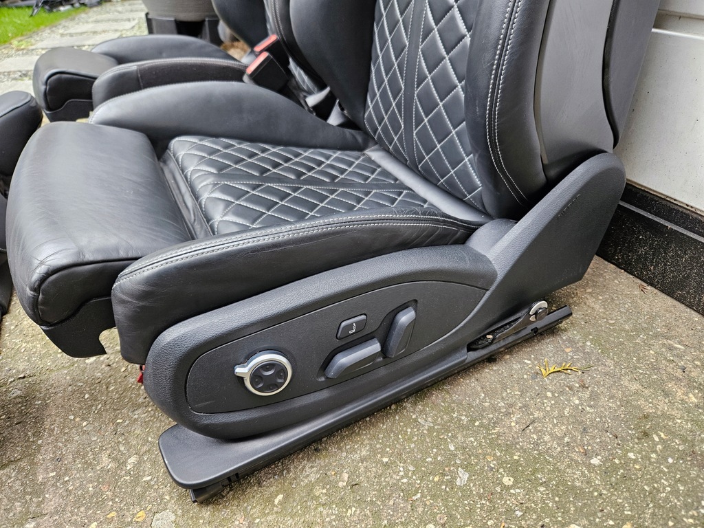 фото №6, Сидіння спортивні audi s4 b9 8w s-line rs4 електричний з масажем